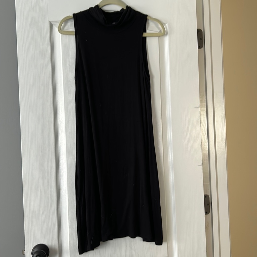 Black Turtleneck Dress